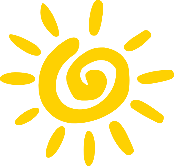 Sun Shining Clipart