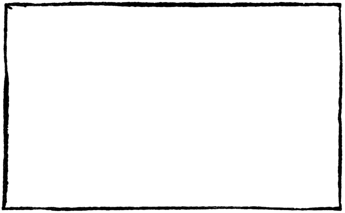 Rectangle clipart black and white