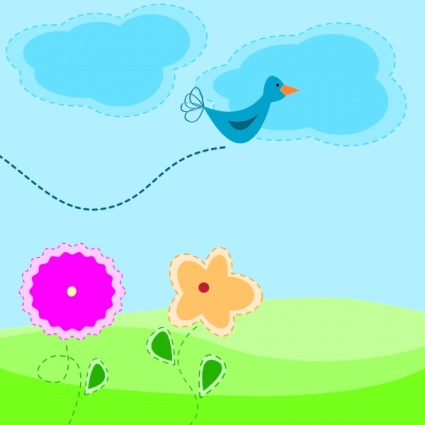 Download Cartoon Spring clip art Vector Free