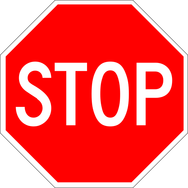 Red Stop Sign - ClipArt Best