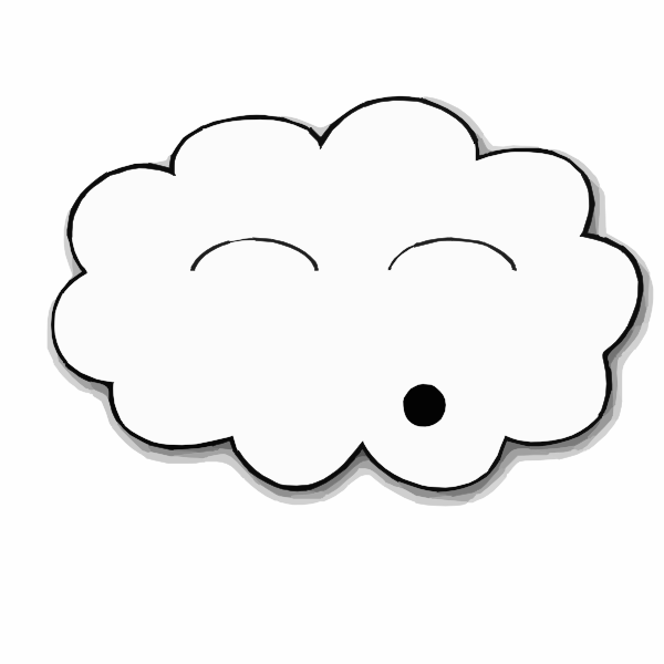 Cloud clip art - vector clip art online, royalty free & public domain