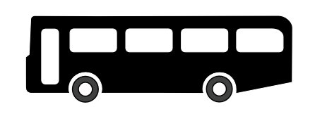 Bus Clipart Black And White - Tumundografico