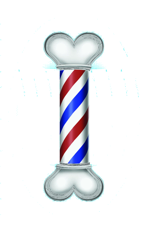 Transparent dog grooming clipart