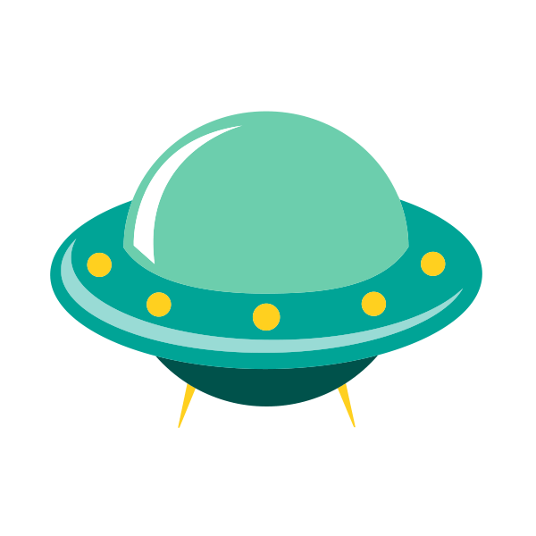 Vinilo Decorativo Infantil Ovni | Comprar Ahora