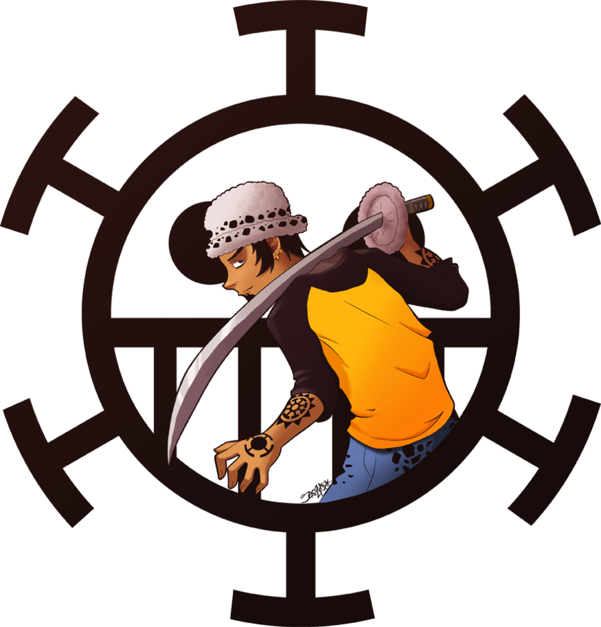 Trafalgar Law Logo.png - ClipArt Best