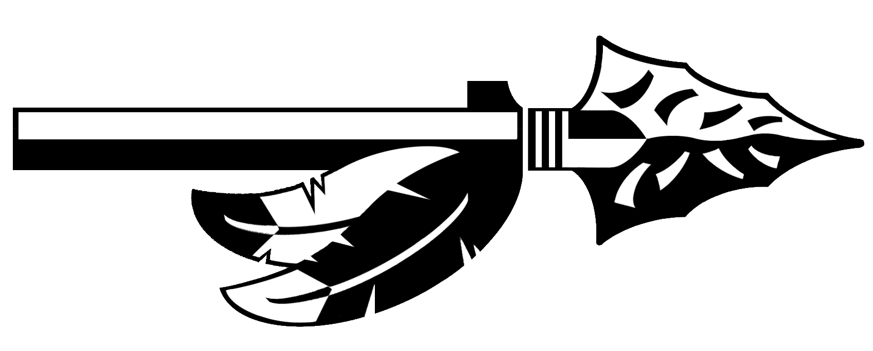 Indian spear clipart