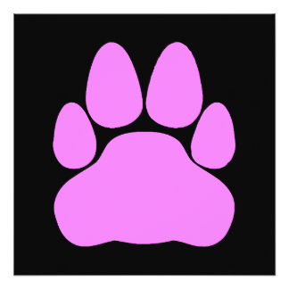 Cat Paw Print Invitations & Announcements | Zazzle