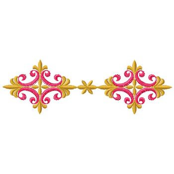 Embellishments(Gunold) Embroidery Design: Elegant Border Design ...