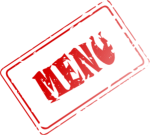 Menu Rubber Stamp clip art Free Vector / 4Vector