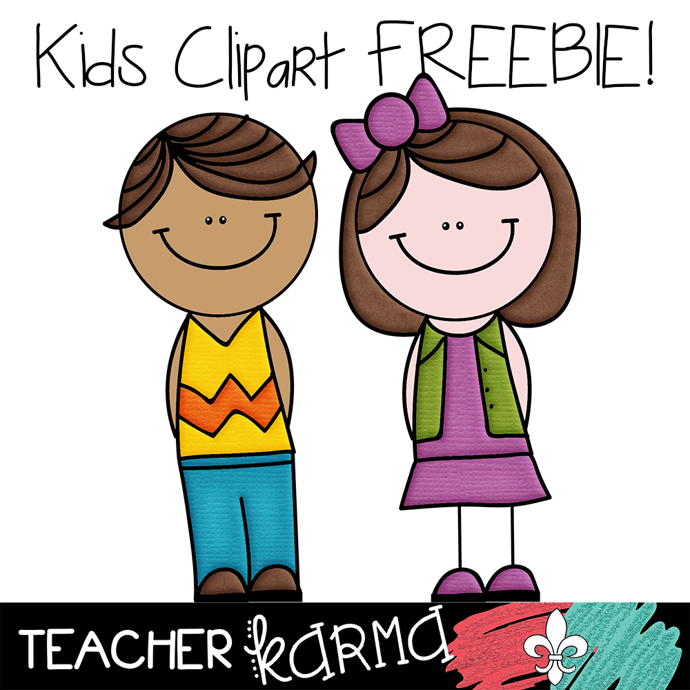 2 FREE Kids: Student Clipart – Teacher KARMA