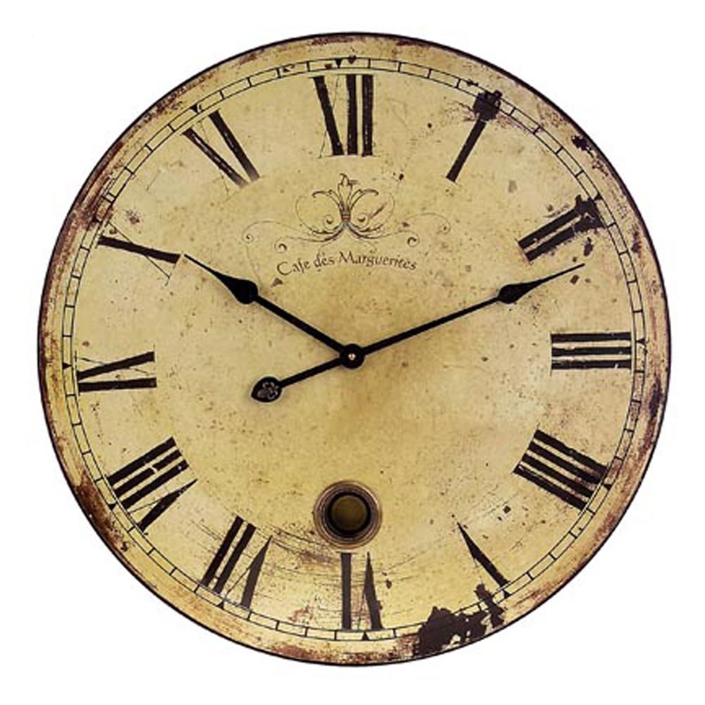 Amazon.com: IMAX 2511 Large Wall Clock with Pendulum: Home & Kitchen