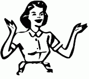 Retro People Clipart