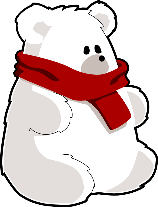 Christmas Bear Clip Art