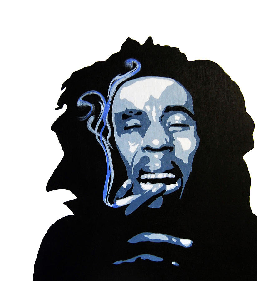 Bob Marley Painting by Michael Ringwalt