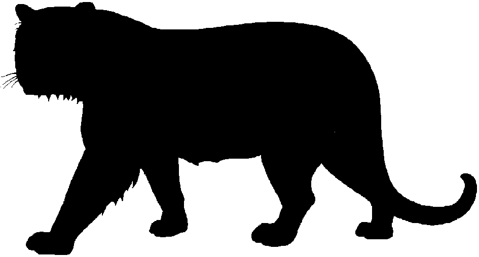 Tiger Silhouette Clipart