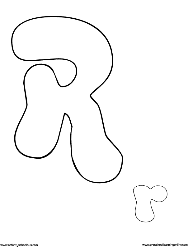 Printable Bubble Letters - gameshacksfree