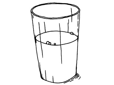 Glass Of Milk Drawing - Free Clipart Images
