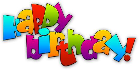 Happy Birthday Png Text - ClipArt Best
