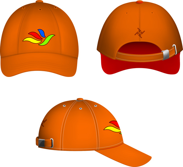 Cap template Free vector in Adobe Illustrator ai ( .ai ) vector ...
