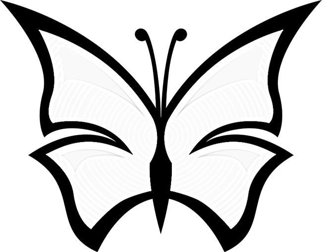 30+ Butterfly Templates – Printable Crafts & Colouring Pages ...