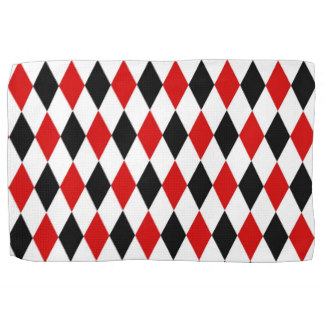 Harlequin Pattern Tea Towels | Zazzle.com.au