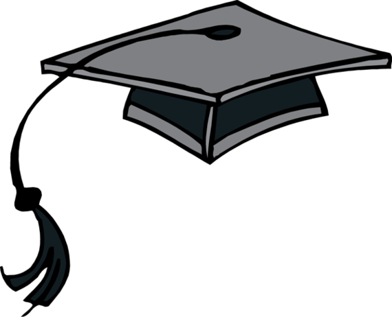 Graduation Cap Border Clipart - Free to use Clip Art Resource