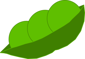 Pea pod clip art