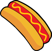 Free Hotdog Clipart Clipart - Clip Art Pictures - Graphics ...