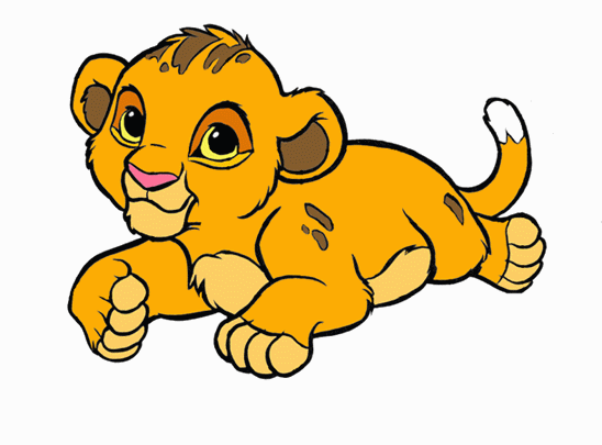 Baby Lion Clipart