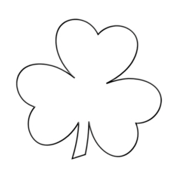 Printable Shamrocks 1