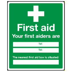 First Aid Sign