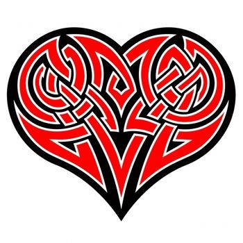 Heart Tattoos on Hip