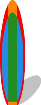 Clip Art Longboard Surf Clipart