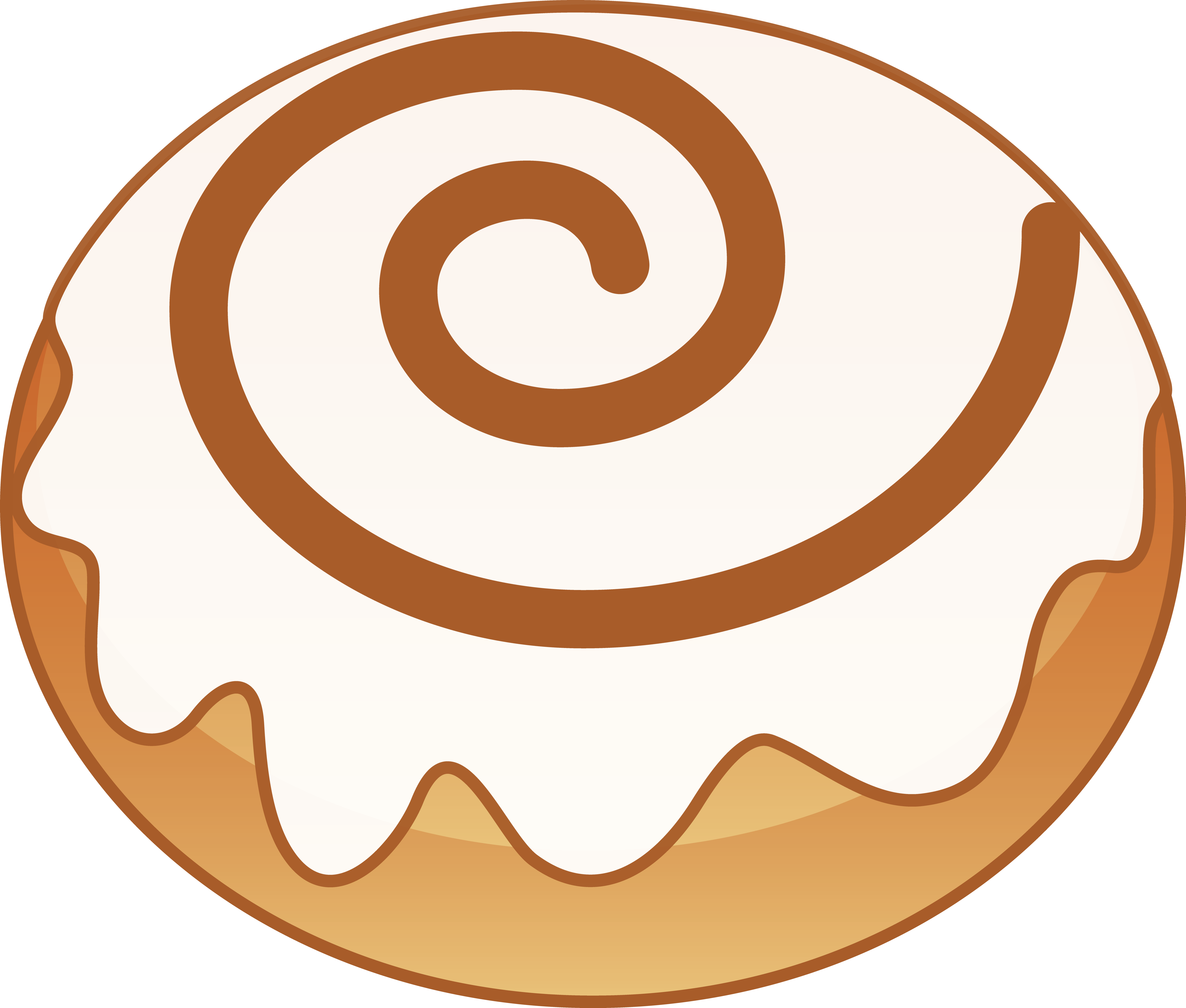 Cinnamon Roll Vector - ClipArt Best