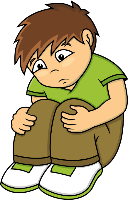 Very sad boy clipart - ClipartFox
