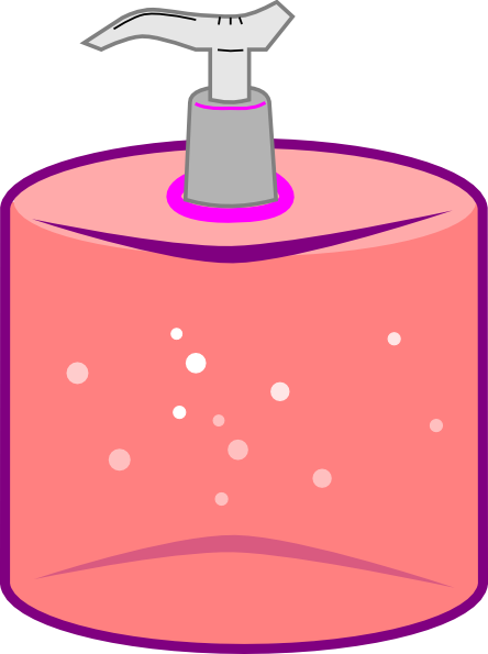 Hand sanitizer clip art
