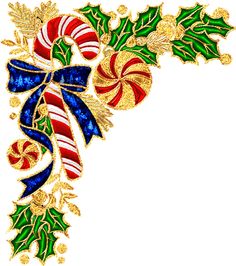 37+ Christmas Corner Border Clip Art