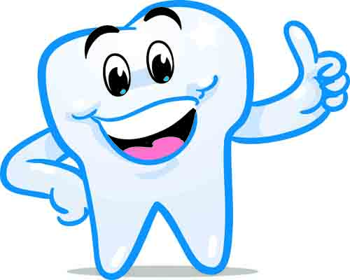Teeth borders clip art