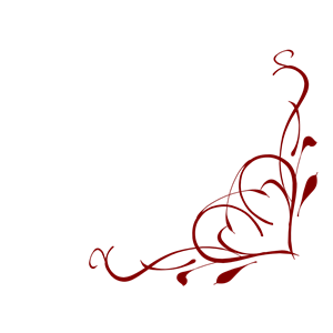 Heart Swirl Border Clipart