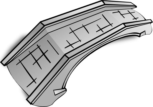 Cartoon Bridge Clipart
