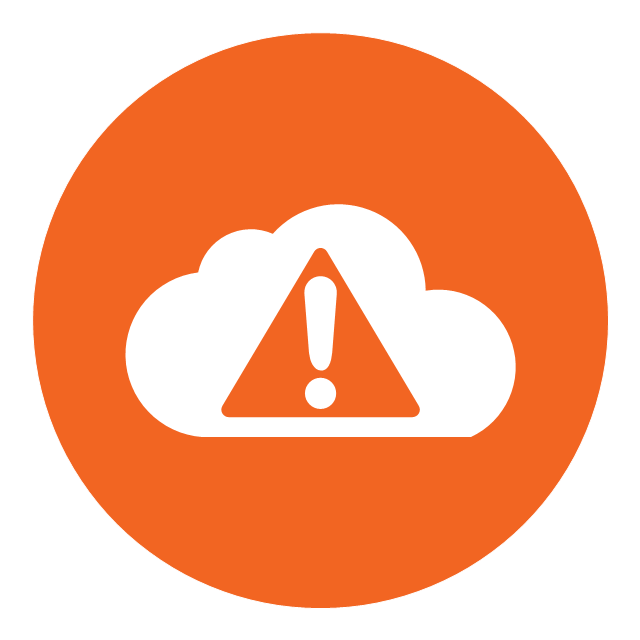 Cloud round icons - Vector stencils library | Cloud clipart ...