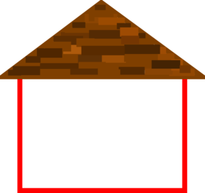 House Roof Outline Clipart - Free Clipart Images