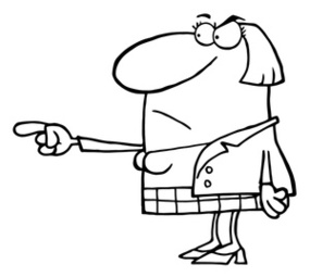 No Pointing Clipart - Free to use Clip Art Resource