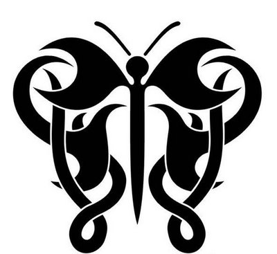 Tribal Tengkorak - ClipArt Best