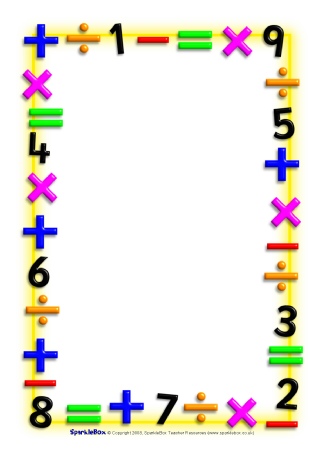 Math Borders | Free Download Clip Art | Free Clip Art | on Clipart ...