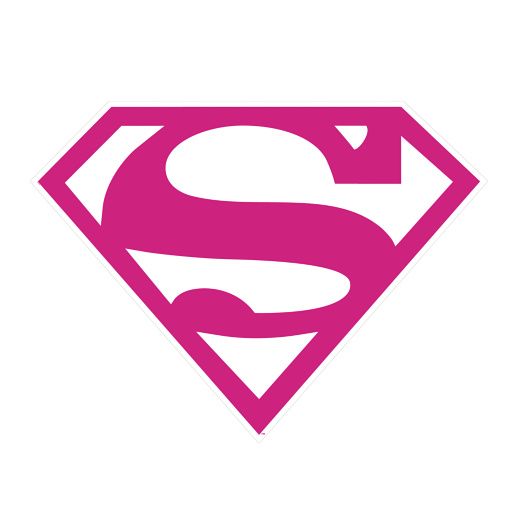 Superman Logo Pink - ClipArt Best