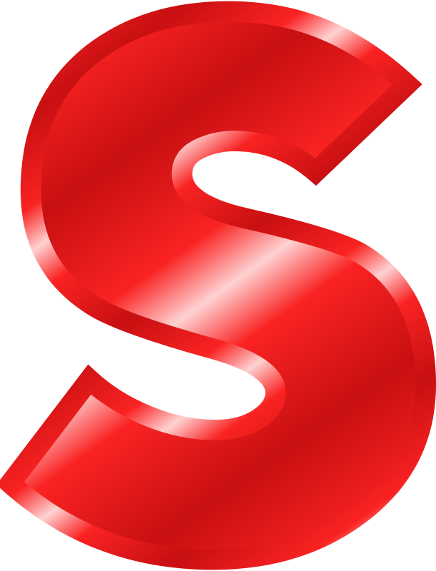 Letter s clip art