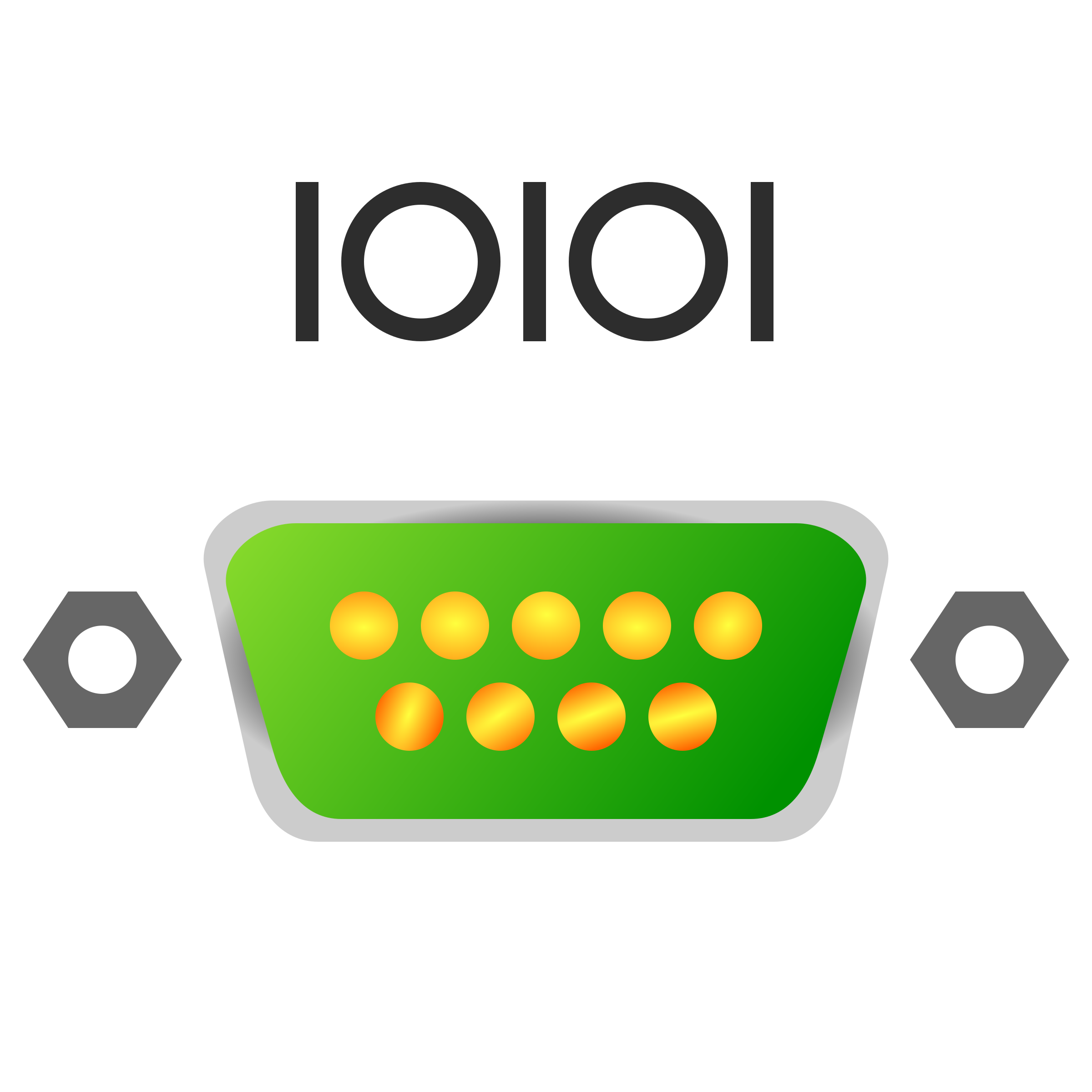 Clipart - Serial port icon