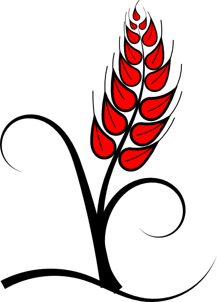 Grain Plant clip art - vector clip art online, royalty free ...