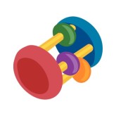 Baby Toy Clipart, Baby Supplies Clipart, Baby Bottle Clipart ...